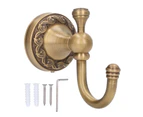 Robe Hook Copper Stainless Steel Antique Style Easy Installation Wall Mounted Coat Hook For Bathroom Bedroom