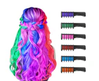 New Hair Chalk Comb Girls Children Temporary Bright Color Hair Dye Washable Hair Chalk