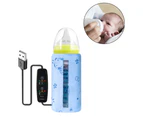 USB Heated Bag Bottle Warmer Portable Car Travel Baby Milk Bottle Warmer Warmer Keeper, Travel Heating Blanket