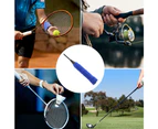 Badminton Tennis Racket Overgrip, Towel Grip Anti-Skid Sweatband Tape Hand Glue,Blue