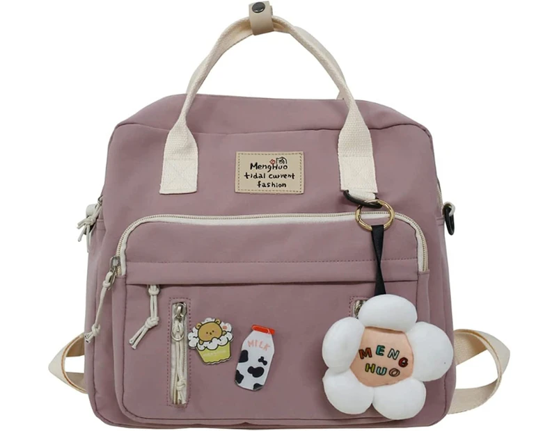 Tool Bag Backpack Cute Pink Kawaii School Supplies Laptop Bag Back To School And Out Of College Accessories