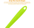 Silicone Spatula, BPA Free & 480°F Heat Resistant, Non Stick Rubber Kitchen Spatulas for Cooking, Baking, and Mixing - Green