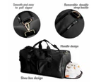 Travel Bag For Women And Man, Dry And Wet Separation Gym Bag, Duffel Bag With Shoes Compartment, Weekender Bag, 49*25*24cm.
