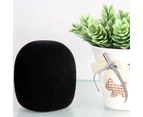 Thickening Microphone Sponge Cover Foam Ball-Type Mic Windscreen 5 Colors - Black