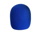 Thickening Microphone Sponge Cover Foam Ball-Type Mic Windscreen 5 Colors - Blue