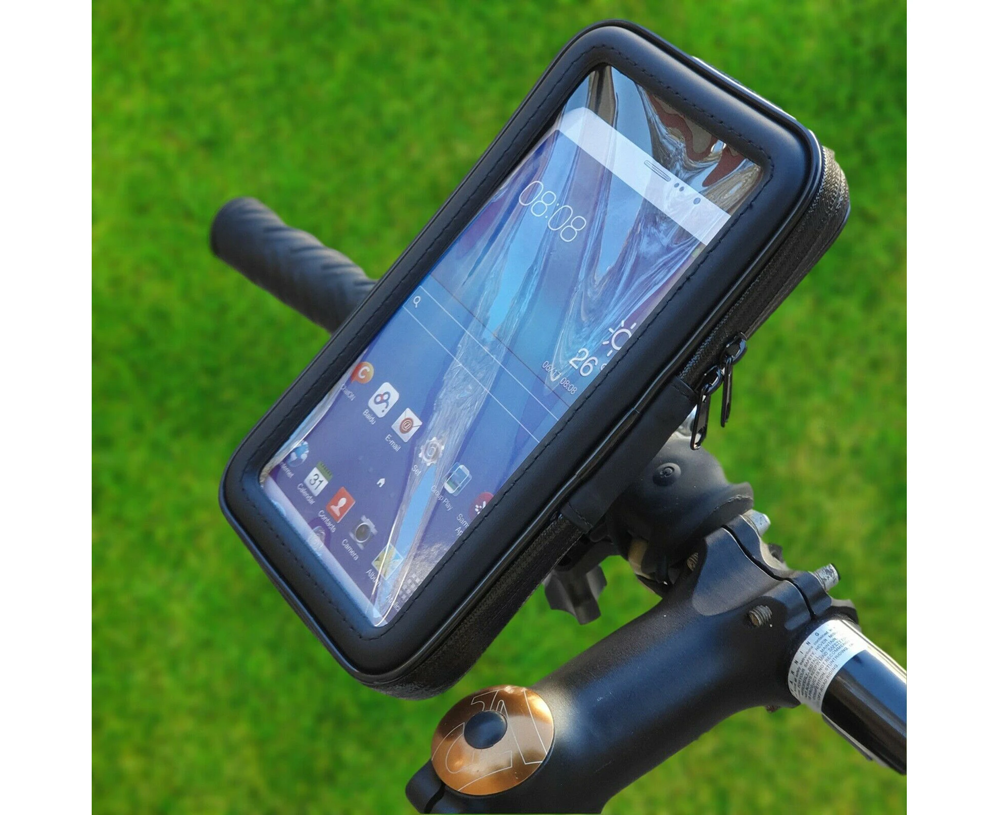 Waterproof Bike Phone Holder Handlebar Mount For Motorcycle Cycling Universal