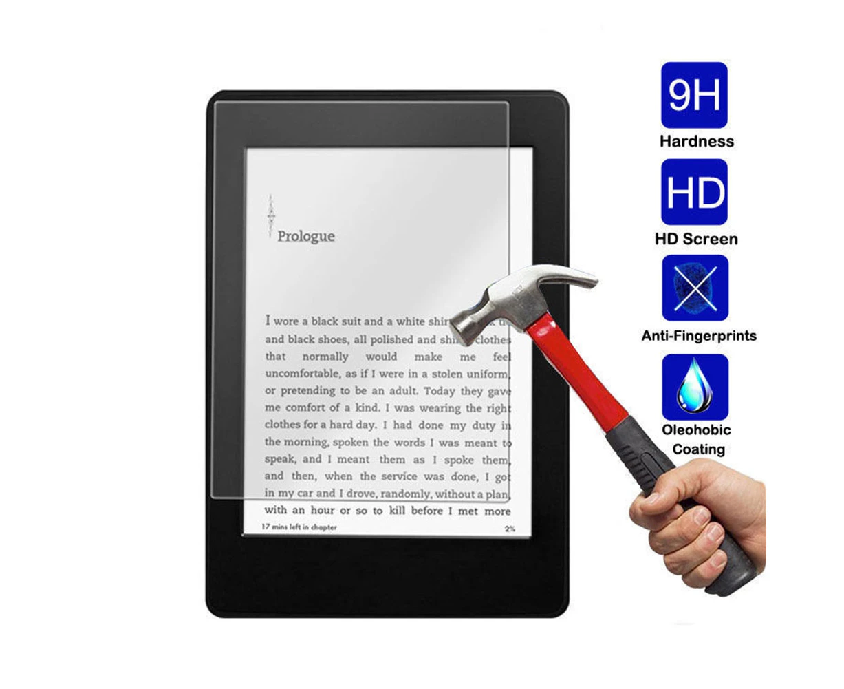 Clear Tempered Glass Film Screen Protector for Amazon Kindle Paperwhite 1/2/3