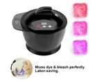 automatic mixing bowlElectric Hair Cream Mixer, USB Rechargeable LCD Time Display Electric Hair Cream Automatic Mixer Hair Color