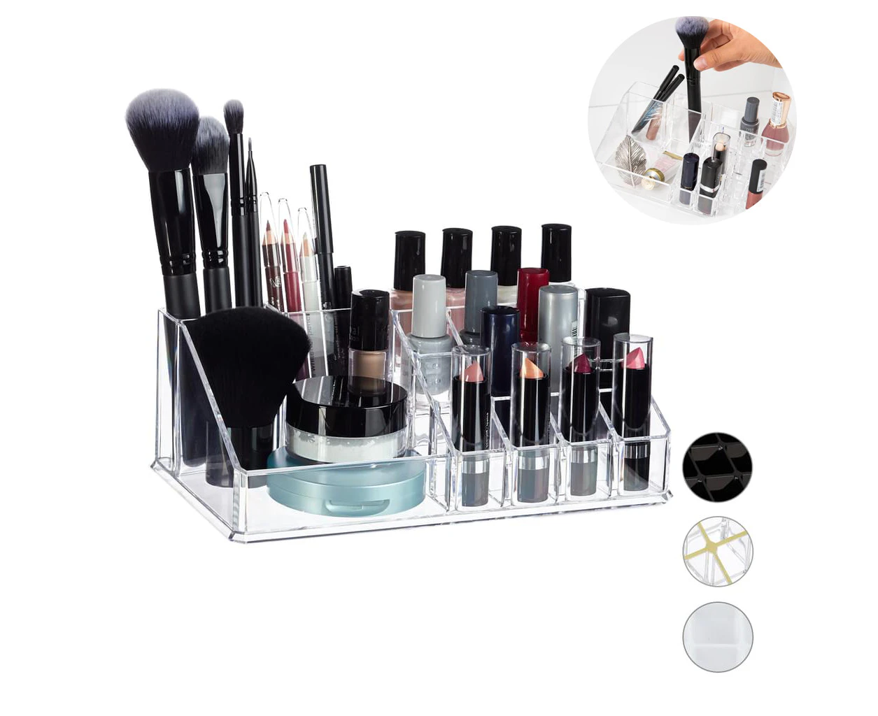 Transparent Makeup Storage Box, Cosmetic Storage Box