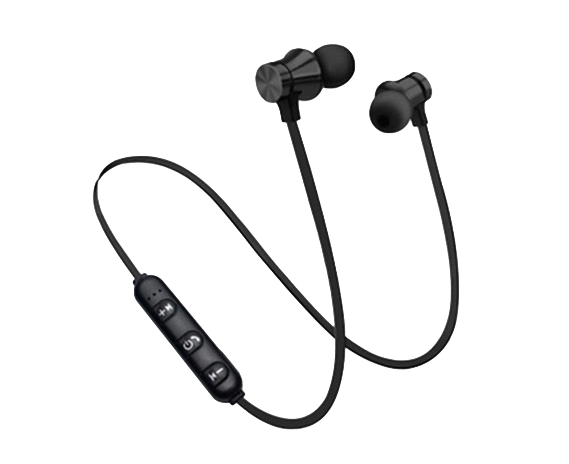 Bluebird Bluetooth with microphone intelligent noise reduction high-definition music game call neck mounted sports earphone-Black