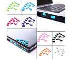 13Pcs/Set Universal Laptop Notebook Silicone Anti Dust Ports Cover Plug Cap - Red
