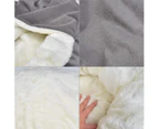 Fluffy Dog Bed Plush Cat Bed, Beautiful Pet Bed, Warm Pet Bed, Soft Pet, Sofa Washable Rectangular Pet Cushion, Pet Bed