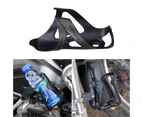 Carbon Fiber Bike Water Bottle Cage Lightweight Stable One-piece Bike Water Bottle Mount for MTB Bike-Grey