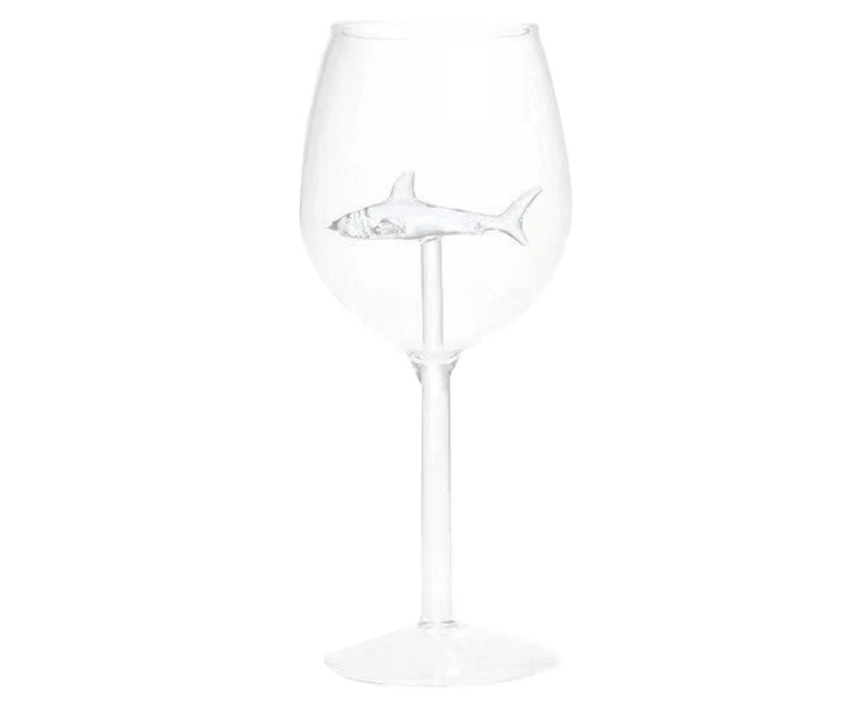 Creative Shark High Borosilicate Glass Red Wine Cocktail Beer Whisky Cup Goblet-Pink