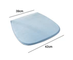 Chair Pad  Non Slip Kitchen Dining Chair Cushion and Seat Cushion with Machine Washable Cover sky blue