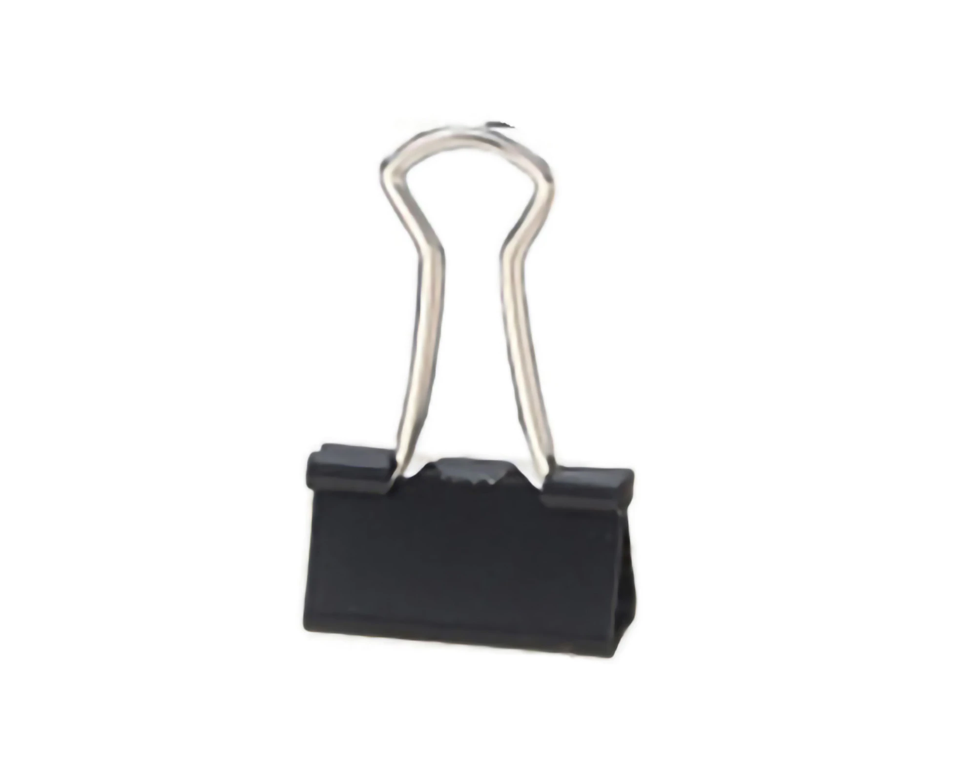 Bag Clips Wear Resistant Stainless Steel Iron Binder Clips for Food Clothes for Office Household School BlackBlack 32mm