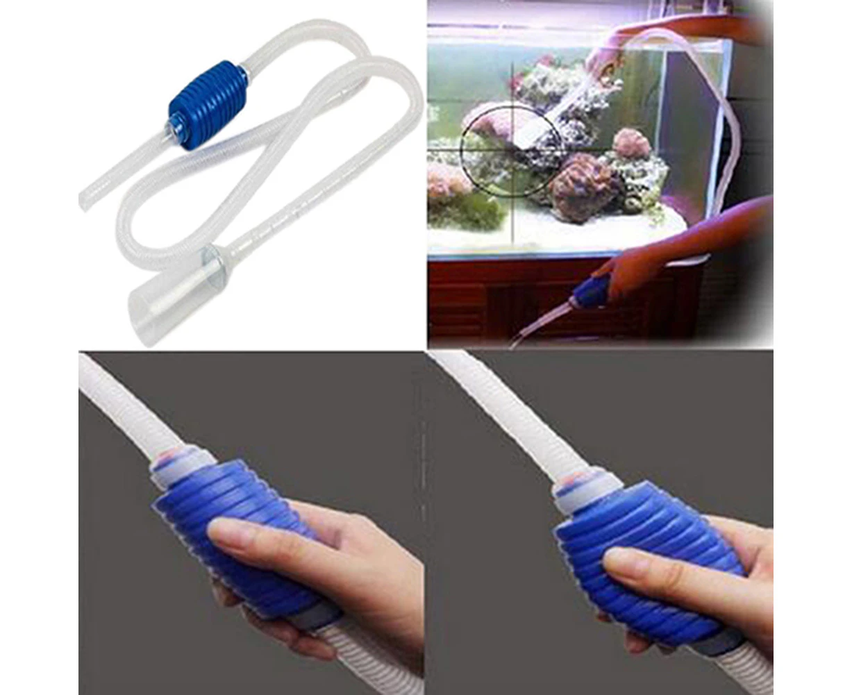 Aquarium Clean Vacuum Water Change Changer Gravel Cleaner Fish Tank Siphon Pump