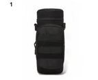 Molle Outdoors Tactical Shoulder Bag Water Bottle Pouch Kettle Waist Back Pack-1#-One Size