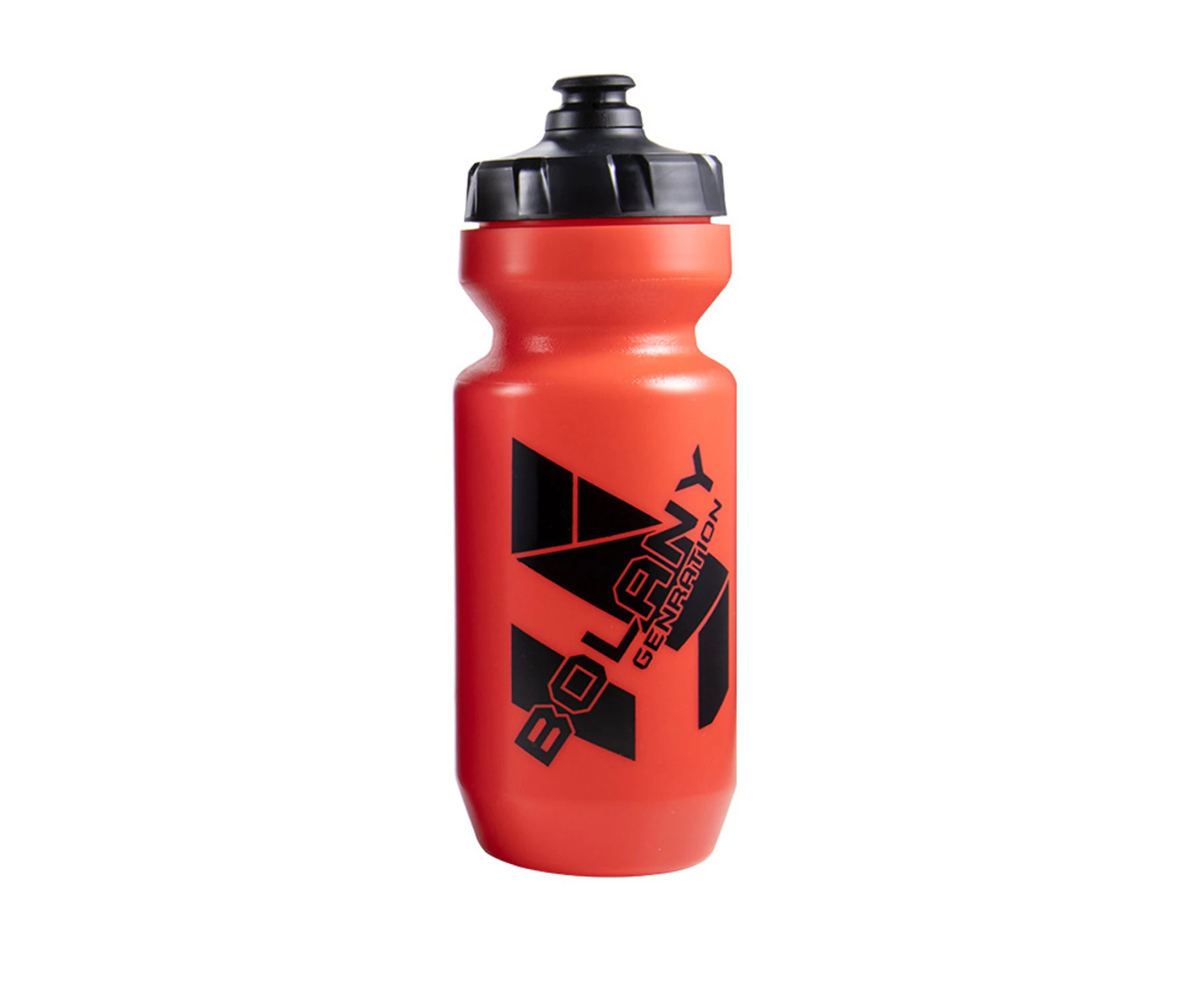 610ml Cycling Water Bottle Squeeze Effortless BPA-free Smell-less Gym Camping Hiking Travel Water Bottle for Outdoor-Red