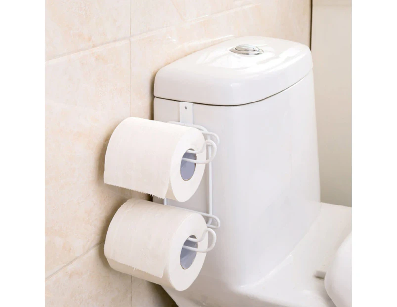 Mbg Roll Paper Towel Holders Bathroom Accessories Multifunctional Rack Kitchen Tool-White - White