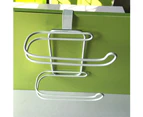 Mbg Roll Paper Towel Holders Bathroom Accessories Multifunctional Rack Kitchen Tool-White - White