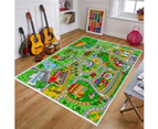 Children'S Carpet Play Mat Suitable For Playing With Cars And Toys - Play, Learn And Have Fun Safely,Style4