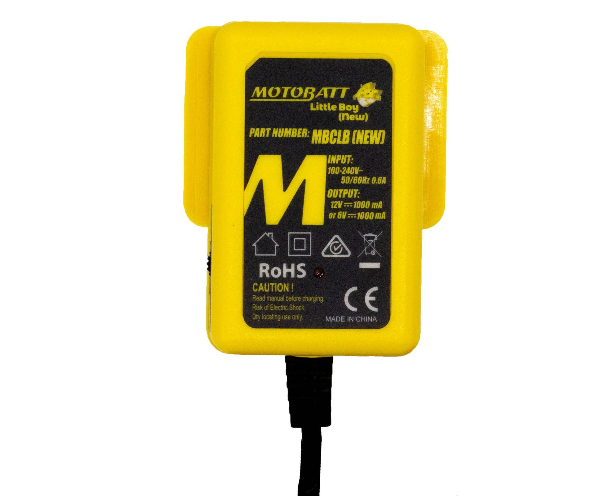 MOTOBATT Charger Little Boy 1.0 Amp 6v /12v