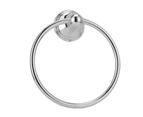 Towel Ring Stainless Steel Hand Towel Holder Wallmounted Towel Rack Bathroom Hardware Rack(893 Chromeplate )