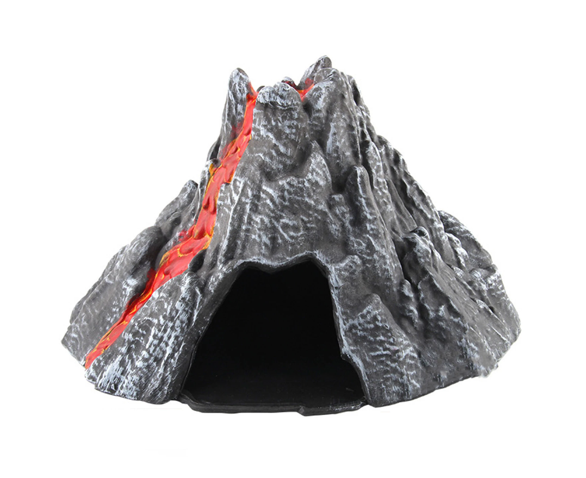 Bestjia Children Toy Simulation with LED PVC Volcanic Eruption Model for Office - 2