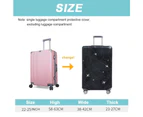 Luggage Cover Elastic Travel Suitcase Protective Cover (M), Luggage Cover Protective Cover,Style 2:,M