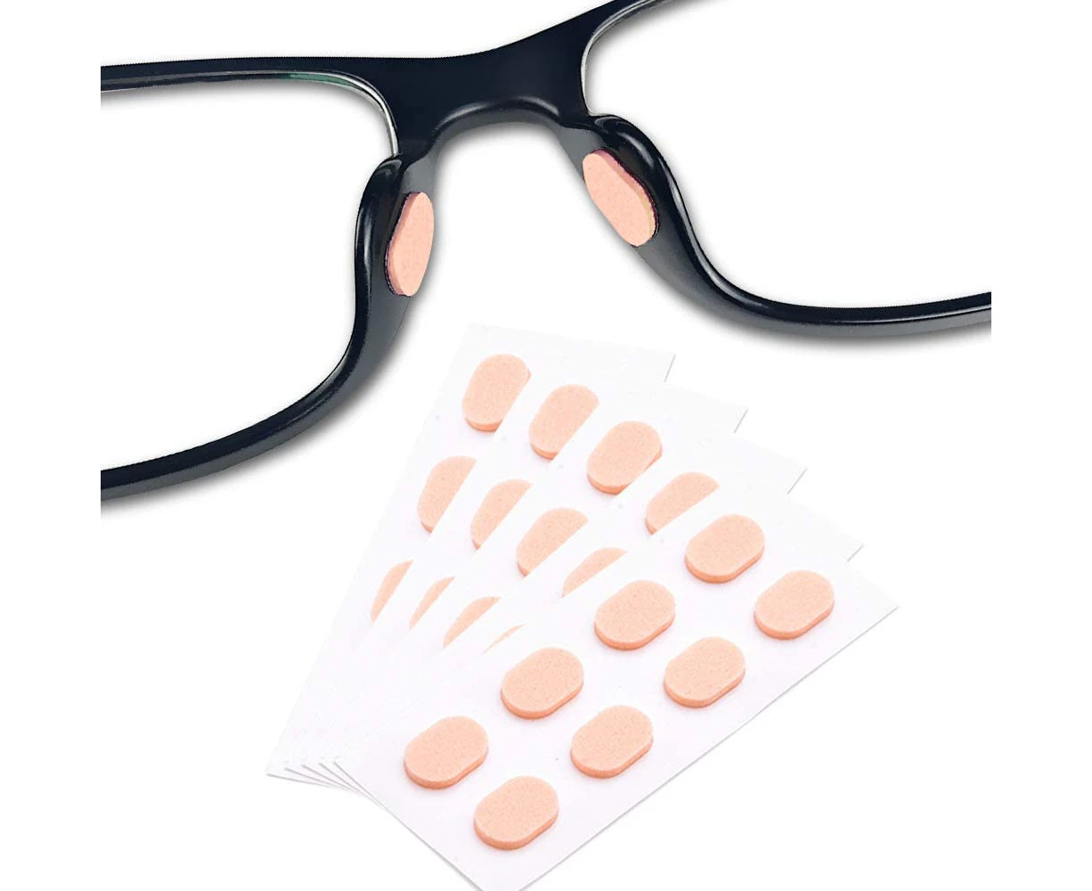 Eyeglass Nose Pads, 5pcs Soft Foam Nose Pads, 1mm Sponge Nose Pads Self-Adhesive Anti-Slip Soft Foam Glasses Nose Pads