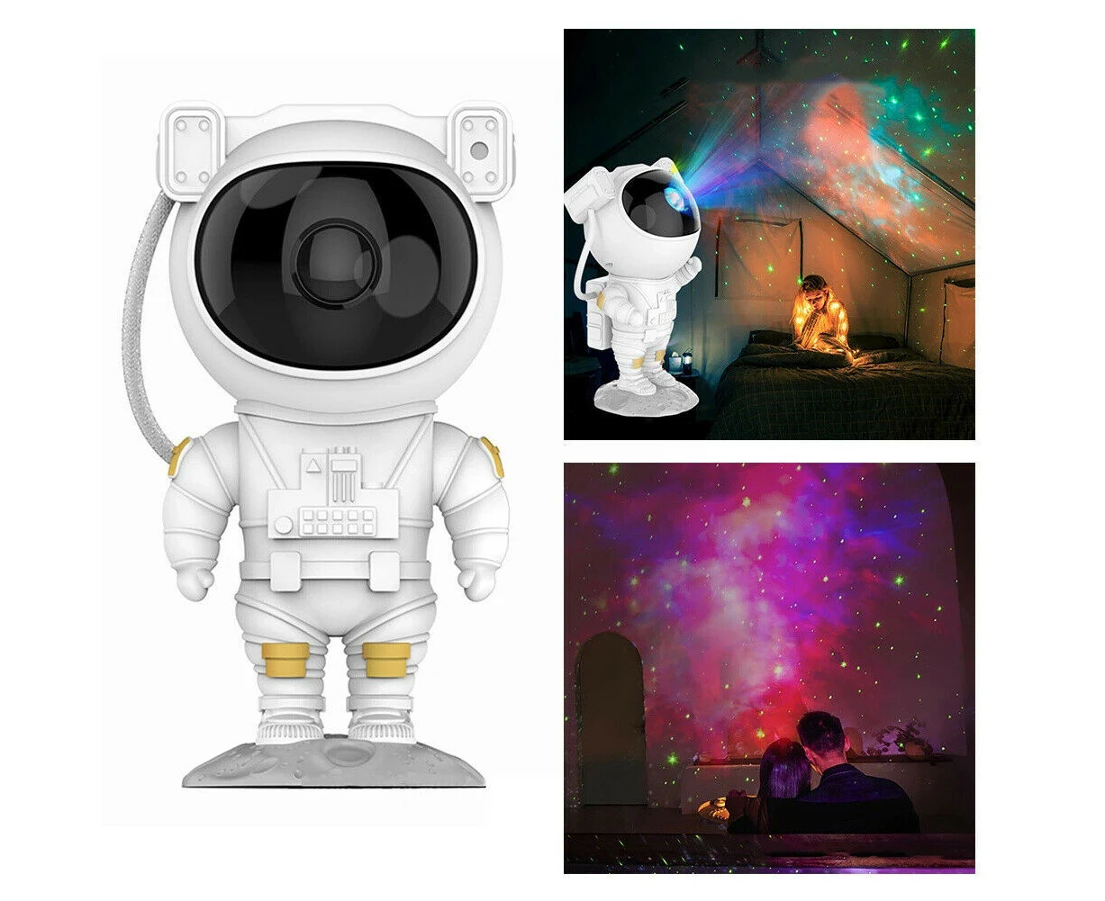 Astronaut LED Galaxy Starry Sky Projector Table Lamp Night Light Decor Ornaments