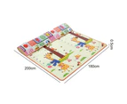 Baby Play Mat, Playmat Baby Crawling Mat for Floor Baby Mat Large, Plush Surface Foldable Non-Slip -style 1