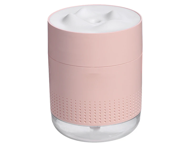 Portable Humidifier, Mini Cool Mist Humidifier with Night Light, USB Personal Humidifier pink