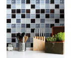 2SETS  6pcs/set Self-adhesive Mosaic Pattern Wall Sticker Waterproof Stereo Simulation Tile Paste FX705