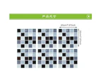 2SETS  6pcs/set Self-adhesive Mosaic Pattern Wall Sticker Waterproof Stereo Simulation Tile Paste FX705