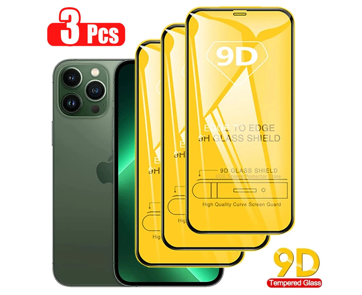 3pcs Full Screen Protector For iPhone 13 14 Pro Max 11 12 Mini XS Max XR 7 8 Plus SE Tempered Glass on iPhone 14 Pro Max Glass - (model:iphone 11 4 Pieces)