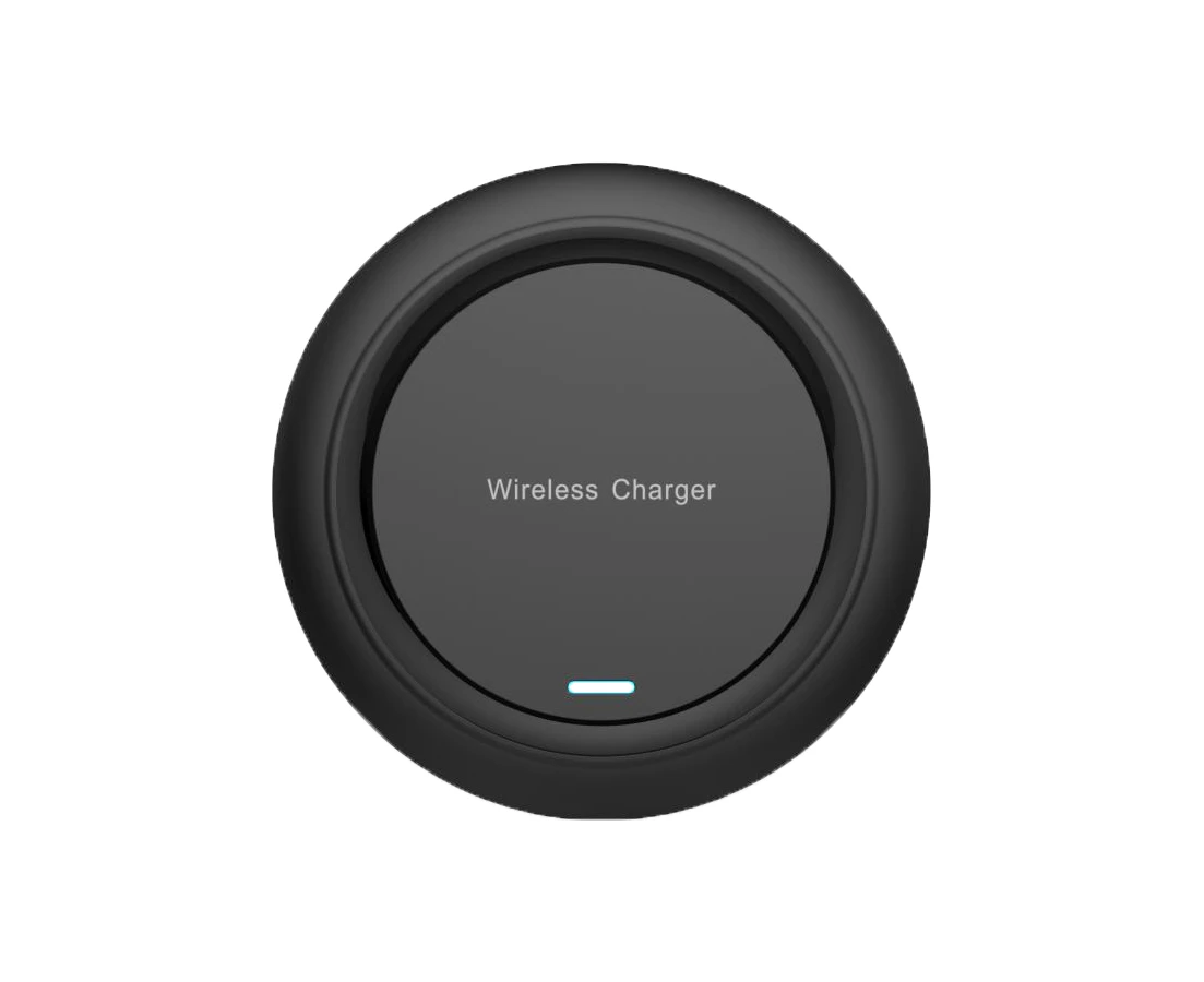 Fast Qi Slim Wireless Charger For Smartphone - Black