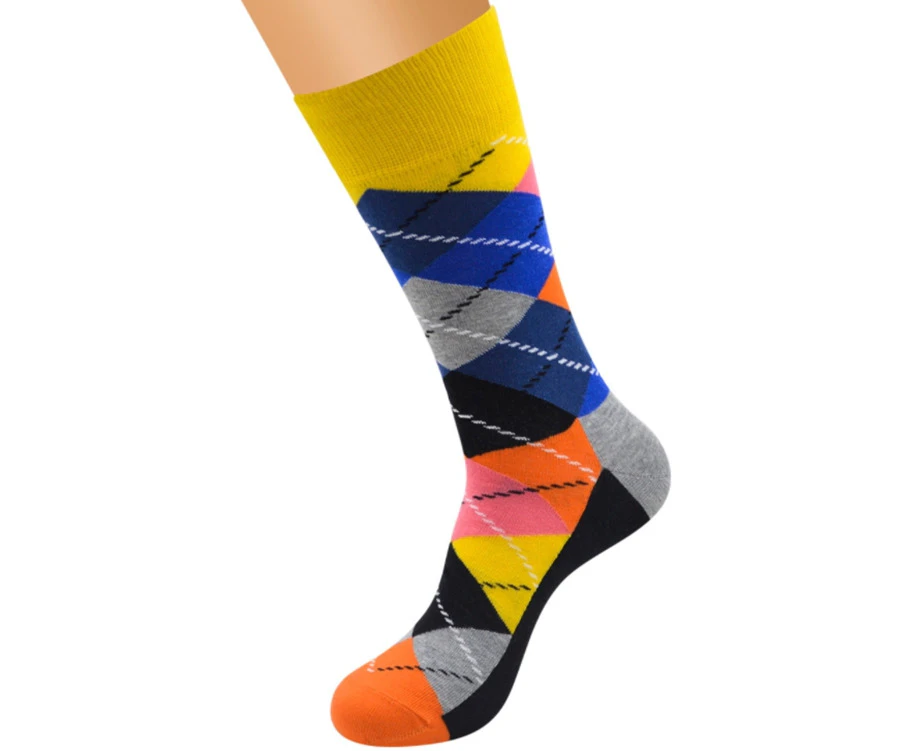 Egomilano Cotton Blend High Quality Socks - Multicolored - Size 9 -11