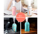 Mini humidifier small sprayer air-conditioning room household silent bedroom pink