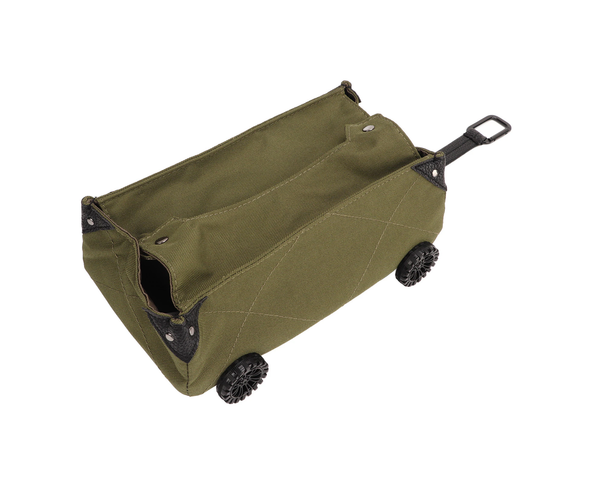 Outdoor Camping Storage Box Wear Resistant Waterproof Large Capacity Cart Storage Box For Cars Home Green