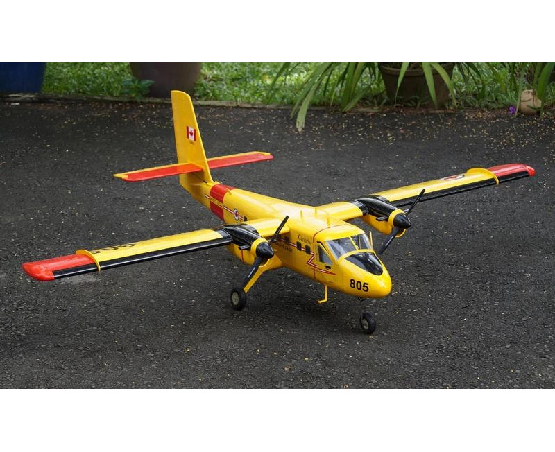 VQ Models DHC6 Twin Otter 2xRBBM25 EP Canadian Vers. 1840mm WS 6Ch RC