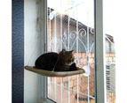 Cats Window Seat Window Lounger Cats Hammock + Cat Blanket, Sunbathing Cat Bed Pet Bed