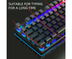 Gaming Keyboard Mouse Wired Backlit Keyboard Illuminated RGB LED PC Ergonomic