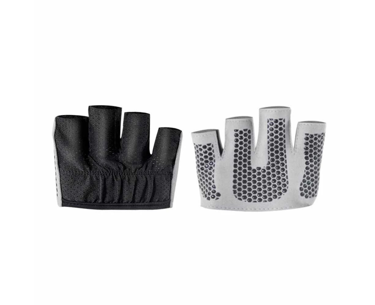 Grip Workout Gloves, Weightlifting, Pull-Ups, Row, Cross Training, Yoga And Gymnastics Gloves,Black, L