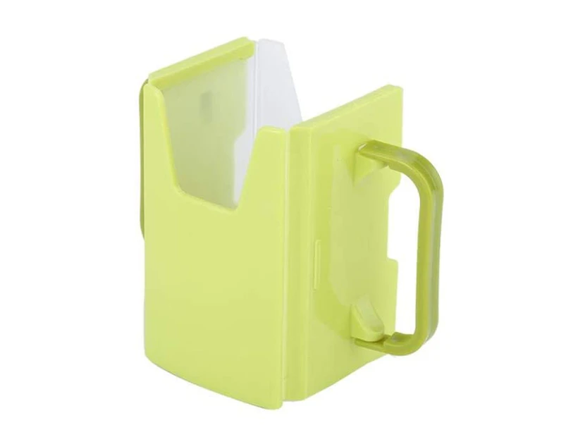 Adjustable Spill Proof Milk Box Cup Holder For Infant Drinking Training, Baby Juice Box Holder,Green