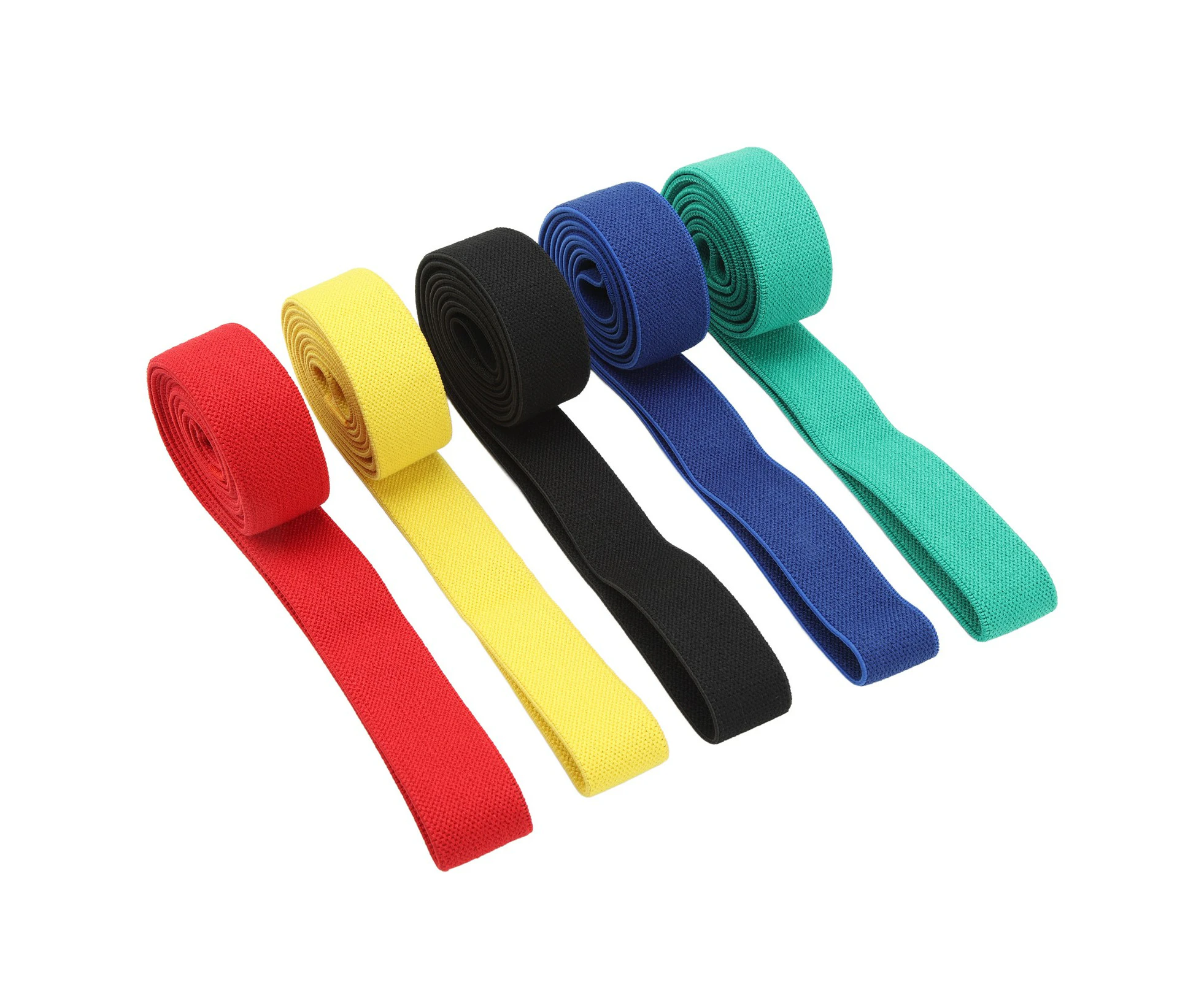 5Pcs Stretch Exercise Bands Heavy Duty Workout Exercise Stretch Fitness Band Flexible Exercise Stretch Band For Home Gym