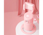 Phone Stabilizer Anti-Shake Auto Face Tracking Foldable Selfie Stick Phone Tripod Stand for Home - Pink