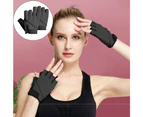 Gym Gloves, Lightweight Breathable Fitness Gloves, Sports Gloves For Training Lifting,Black,L