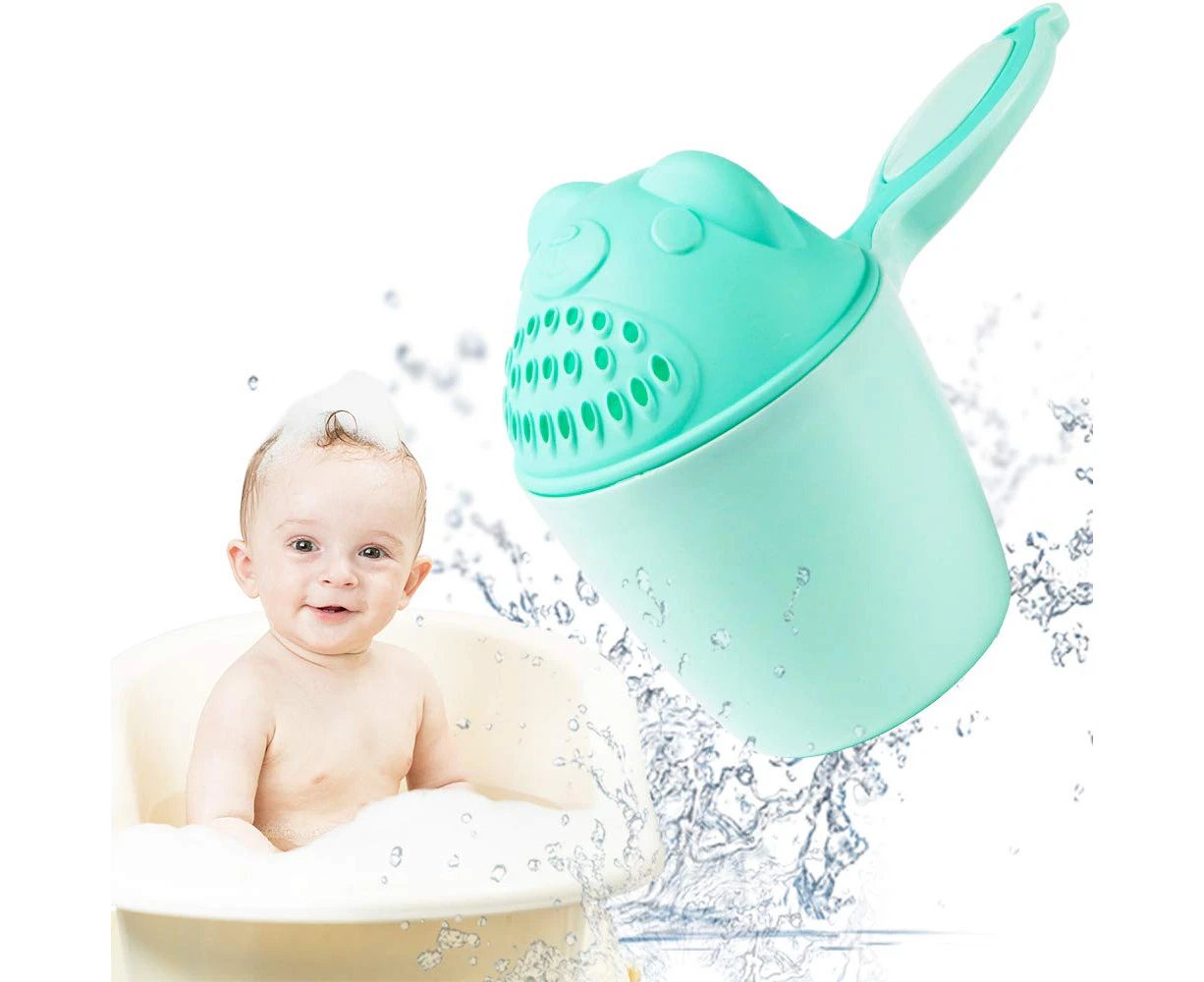 Baby Dippers Bath Rinse Cup Shampoo Rinser Shower Sprinkler Spoon Bathroom Accessories for Baby Tub